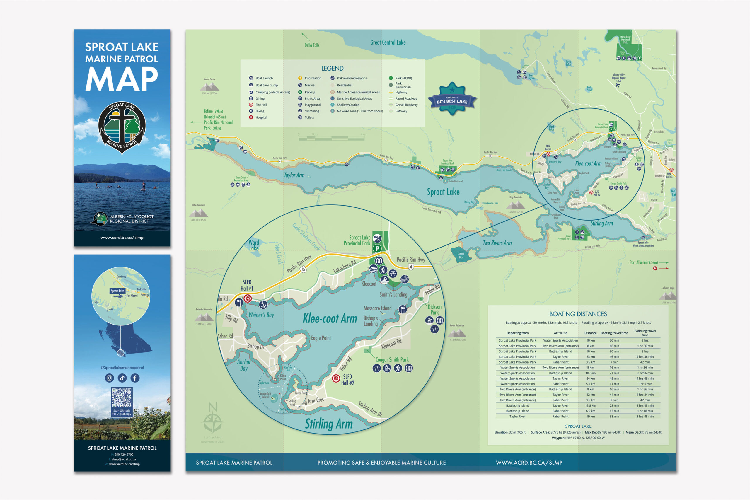 Sproat Lake Marine Patrol Brochure